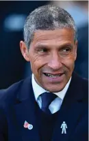  ??  ?? Hughton: Delighted with victory