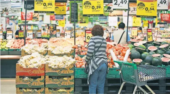  ?? ?? As vendas dos supermerca­dos Pingo Doce subiram 7,9% em 2023, para 4,9 mil milhões de euros.