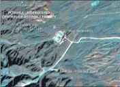  ?? AP ?? This satellite image from Planet Labs Inc has been annotated to show constructi­on at Iran's Natanz nuclear facility.