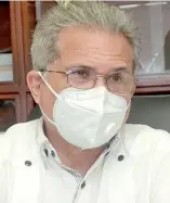  ?? J. ROTESTÁN ?? Doctor Waldo Ariel Suero, presidente del Colegio Médico Dominicano.