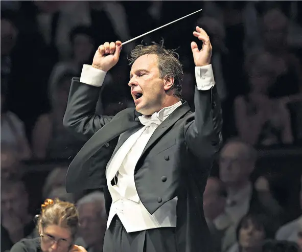  ?? ?? To the Finnish: Helsinki’s Sakari Oramo is the chief conductor of the BBC Symphony Orchestra