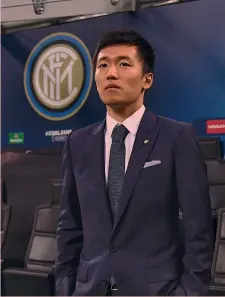  ??  ?? Steven Zhang, che compirà 27 anni il 21 dicembre, è diventato presidente dell’Inter il 26 ottobre, succedendo a Erick Thohir