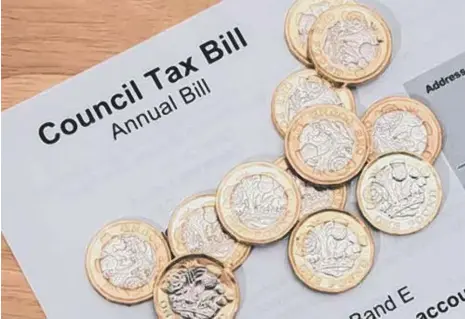  ?? ?? Council tax is on the rise.