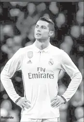  ??  ?? Ronaldo