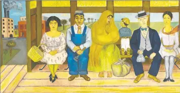  ?? MUSEO DOLORES OLMEDO ?? Frida Kahlo’s “The Bus” will be featured in “Frida Kahlo: Timeless,” the Cleve Carney Museum of Art exhibit schedule to open in June at College of DuPage.