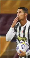  ??  ?? Bomber Cristiano Ronaldo, 35 anni