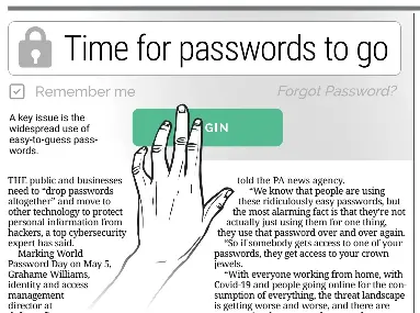 Time for passwords to go - PressReader