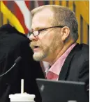  ?? JASON OGULNIK/ LAS VEGAS REVIEW-JOURNAL ?? Trustee Kevin Child is seeking an audit of the Clark County School District budget. The proposal is scheduled for discussion.