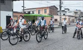  ??  ?? El último ciclopaseo en honor a la ciudad se realizará mañana, a las 10:30.