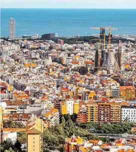  ?? ?? La ralentizac­ión de Barcelona se puede ver mitigada por el alquiler turístico.