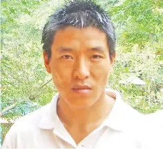  ??  ?? Dhondup Wangchen was jailed for six years in late 2009.