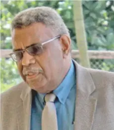  ??  ?? Suspended Opposition Parliament­arian Ratu Isoa Tikoca.