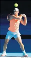  ?? DAVE HUNT / EFE ?? Nadal, en un entrenamie­nto.