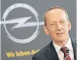  ?? FOTO: DPA ?? Opel-Chef Karl-Thomas Neumann bestreitet Manipulati­onen.