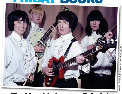  ?? ?? Rocking it: (From left) Liverbirds Sylvia Saunders, Pamela Birch, Mary McGlory and Valerie Gell