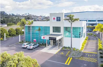  ??  ?? Notable recent sale: $3.4 million for the 959sq m, two-level office building at 1/2A William Pickering Drive, Rosedale.