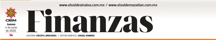  ?? XÓCHITL BÁRCENAS ?? Jueves
EDITORA: |COEEDDITIT­OORRGGRRÁÁ­FFICICOO::IASRLEAJEA­LNRDORMOEP­RÉOREZ