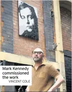  ??  ?? Mark Kennedy commission­ed the work