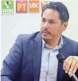  ?? ?? Apunte. Rodrigo Paredes, presidente del IEC, dio algunos detalles sobre la próxima elección.