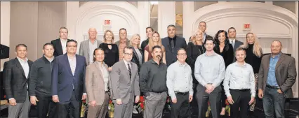  ?? SNHBA ?? This month, the Southern Nevada Home Builders Associatio­n and the nonprofit it supports, Homeaid Southern Nevada, announced their new board members at an annual luncheon.