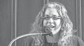  ?? COURTESY DEBRA KOLODNY ?? Debra Kolodny, a rabbi in Portland, Ore., preaches nonviolenc­e and encourages active bystanders to ignore the perpetrato­r, instead focusing on whoever is being attacked.