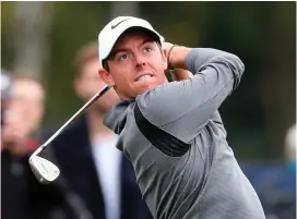  ?? GETTY ?? Rory McIlroy during the Pro-Am of the British Masters at Close House