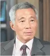  ??  ?? Lee Hsien Loong