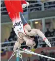  ?? Foto: dpa ?? Der beste Turner: Kohei Uchimura aus Japan.