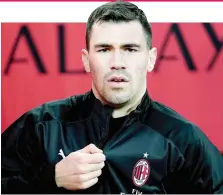  ?? LAPRESSE ?? Alessio Romagnoli, 25 anni, capitano rossonero e difensore azzurro