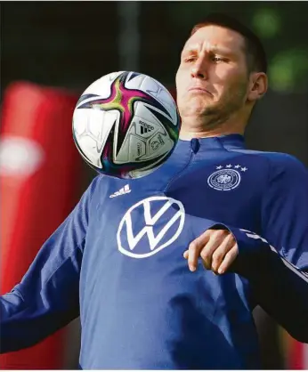  ?? Foto: Marcus Brandt/dpa ?? Ist bereit für das Wm-quali-spiel gegen Rumänien: Niklas Süle.
