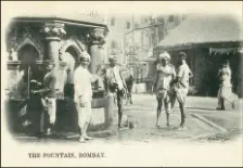  ??  ?? An old photo of The Fountain near Churchgate