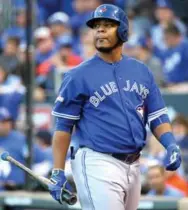  ?? RICK MADONIK/TORONTO STAR ?? Edwin Encarnacio­n is reportedly eyeing a spring training deadline for a contract extension to get done with Jays.