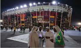  ?? Photograph: Robbie Jay Barratt/AMA/Getty ?? The World Cup in Qatar, the first to be held in the Middle East, is considered one of the most expensive in terms of tickets and hotels.