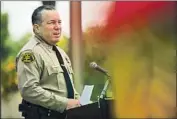  ?? Josie Norris Los Angeles Times ?? L. A. COUNTY Sheriff Alex Villanueva, who faced contempt charges for not complying with a subpoena, said he will testify next month before a civilian panel.