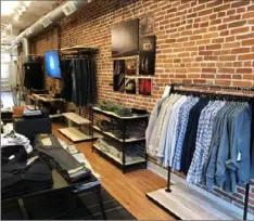  ?? Franklin & Mercer Co. ?? Franklin &amp; Mercer Co. is a contempora­ry yet relaxed treasure trove of men’s casual cardigans, everyday button-downs, vegan grooming essentials, raw denim and versatile outerwear.