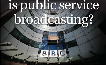  ?? Cardiff University and the Policy and Evidence Centre ?? The six core values of public service broadcasti­ng