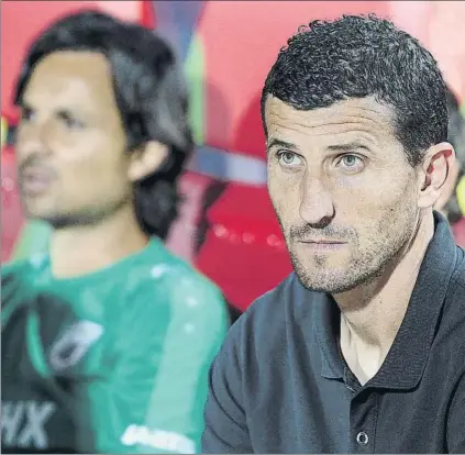  ?? FOTO: GETTY IMAGES ?? Javi Gracia, en su etapa en el banquillo del Rubin Kazan. El navarro advierte del potencial del Zenit