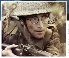  ??  ?? John Lennon appeared in How I Won The War in 1967, alongside Michael Crawford, who was married to Gabrielle Crawford