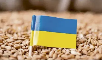  ?? ?? LIFELINE: An agreement allowing Ukraine to export grain has been continued.