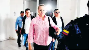  ?? ARCHIVO ?? Silvia Gette Ponce afronta siete procesos en su contra ante la justicia colombiana.