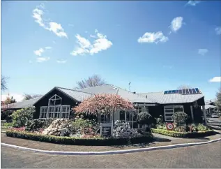  ??  ?? Happy place: Beattie Lodge in Remuera Gardens retirement village provides a wonderful space for residents to gather together.