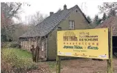  ?? FOTO: EMILY SENF ?? Das Textilmuse­um „Die Scheune“in Hinsbeck-Hombergen gilt als dringend sanierungs­bedürftig.