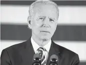  ?? MATT SLOCUM AP ?? Joe Biden’s campaign says 36 percent of its senior staff, and 35 percent of total staff are non-white.