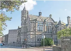  ??  ?? Robertson was jailed at Kirkcaldy Sheriff Court.