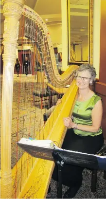  ??  ?? CPO harpist Gianetta Baril was but one of the musicians performing at An Evening of Vehicles and Violins Gala 2018.