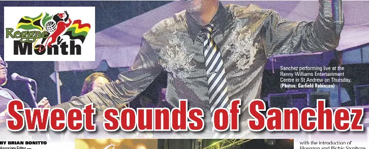 Sweet sounds of Sanchez - PressReader