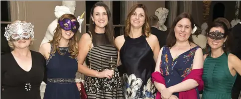  ?? PHOTOS BY BARBARA FLYNN ?? Carolyn Roe, Karen McCullagh, Sharon Roe, Fiona Quill, Richael Keogh and Sinead McGuinness at the ‘Their Lives Matter’ fundraisin­g dinner at Kilruddery House.