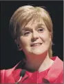  ??  ?? Scotland’s First Minister said the Tories must be held to account.