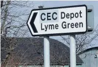  ??  ?? ●● Coun Jones was on the cabinet when Cheshire East Council started building a waste transfer station at Lyme Green without planning consent