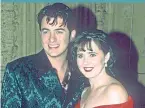  ?? ?? With then-husband Shane Richie in 1997